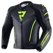 REBELHORN Fighter lederjacke Черный
