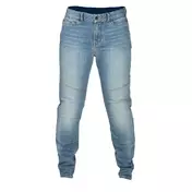 Klim Betty Tapered Stretch Denim Jeans Ice Blue Синий