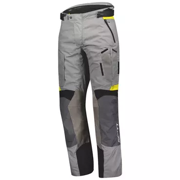 Scott Dualraid Dryo мотоштаны Grey Yellow Желтый