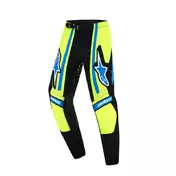Alpinestars Youth Supertech Nomur мотоштаны Blue Yellow Синий