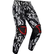 Fox 180 Peril мотоштаны Black Red Черный