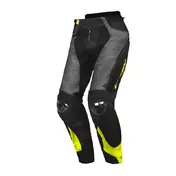 Ixon Vendetta Evo Leather мотоштаны Anthracite Yellow Черный