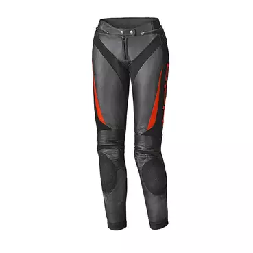 Held Lane 2 Lady Leather мотоштаны Black Red Красный