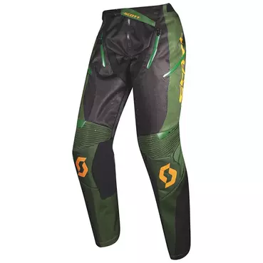 Scott X-plore мотоштаны Black Green Зеленый