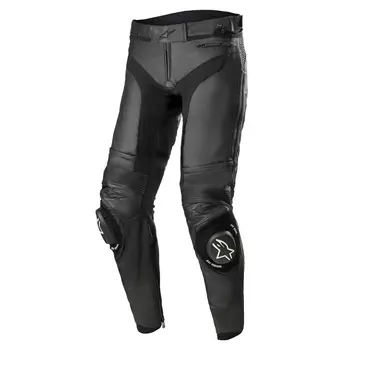 Alpinestars Missile V3 Short Leather мотоштаны Black Черный