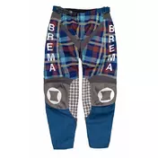 Brema Trofeo Chequered мотоштаны Blue Синий