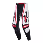 Alpinestars Techstar Nomur 2026 мотоштаны White Red Красный