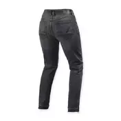 Rev'it Moto 2 Slim Lady Short Jeans Black Черный