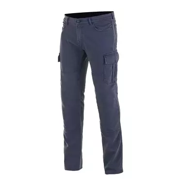 Alpinestars Cargo Jeans Blue Distressed Синий
