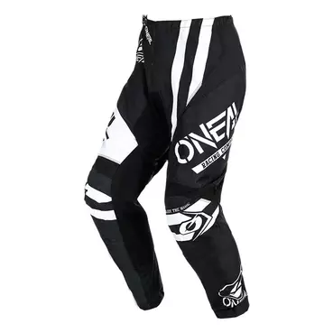 O Neal Element Warhawk V.24 мотоштаны Black White Белый