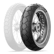 Michelin 170/60R17 Anakee Adventure 2 72V Motosiklet Arka Lastik Черный