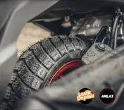 Anlas 110/80-17 SC500 Winter Grip2 Motosiklet Kış Lastiği Черный