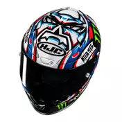 Hjc Rpha 1 V2 Carbon Мотошлем Quartararo Le Mans 3 Синий