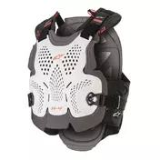 Alpinestars A-4 Max Chest Protection White Red Белый