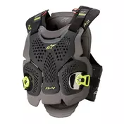 Alpinestars A-4 Max Chest Protection Black Yellow Желтый