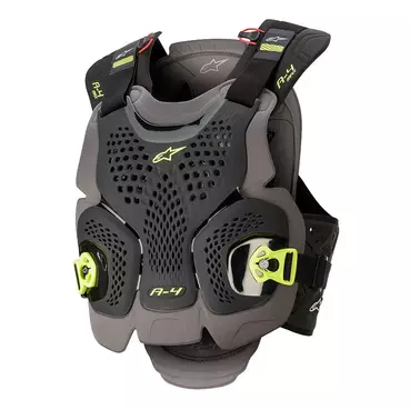 Alpinestars A-4 Max Chest Protection Black Yellow Желтый