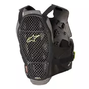 Alpinestars A-4 Max Chest Protection Black Yellow Желтый