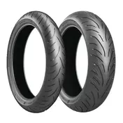 Bridgestone 120/70ZR17 Battlax T31 58W Motosiklet Ön Lastiği Черный