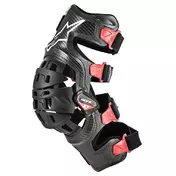 ALPINESTARS Bionic-10 Carbon Left knieschoner Красно-черный