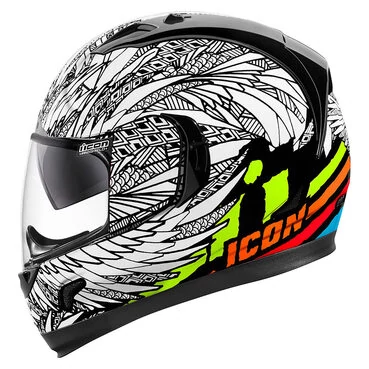 Icon Alliance GT Bird Strike мотошлем белый