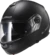 LS2 FF325 Strobe Electric Snow мотошлем черный матовый (электрический визор)