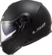 LS2 FF325 Strobe Electric Snow мотошлем черный матовый (электрический визор)
