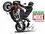 Наклейка Explosive Mike Wheelie