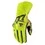 Icon Hypersport GP Hi-Viz мотоперчатки кожаные желтые