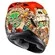 Icon Airmada Dia De Los Muertos красный мотошлем