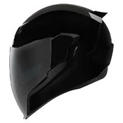 Icon Airflite Gloss motorcycle helmet black