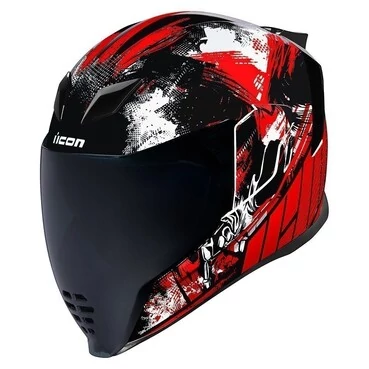 Icon Airflite Stim красный мотошлем