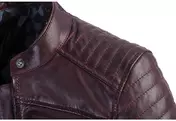 Woman Leather Motorcycle мотокуртка Custom Ixon SPARK Lady Bordeaux