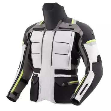 REBELHORN Cubby V jacke Black / Grey / Fluo Yellow
