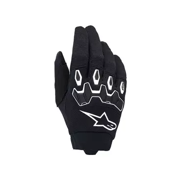 Alpinestars Full Bore V2 мотоперчатки Black White Черный