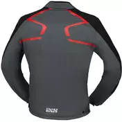 Motorcycle мотокуртка in iXS SO DYNAMIC Gray Black Red Fabric