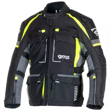 Gms EVEREST 3in1 Touring Motorcycle мотокуртка Black Anthracite Yellow