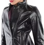 Women's Leather мотокуртка Custom Dainese 72 CHIODO 72 Lady Black