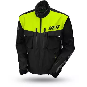 Ufo TAIGA Yellow Enduro Motorcycle мотокуртка - Protections NOT Included