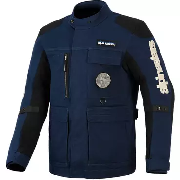 Alpinestars DICE Motorcycle мотокуртка Dark Blue Black
