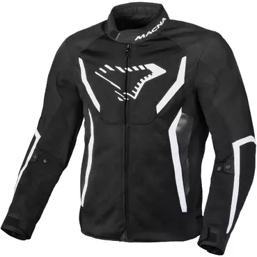 Macna Grisco Black White Softshell Motorcycle мотокуртка