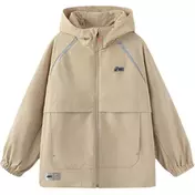 Asics Jacket Urban Light Trend Khaki Children Aged 3 7 Years Old Зеленый