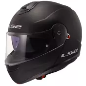 Ls2 Ff908 Strobe 2 Solid Modular Мотошлем Black Matt Черный