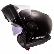 Ls2 Ff908 Strobe 2 Solid Modular Мотошлем Black Matt Черный