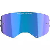 Alpinestars Supertech Motocross Мотошлем Replacement Lens Blue Mirror