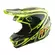 Troy Lee Designs Se Polycarbonate The Line Мотошлем Yellow Желтый