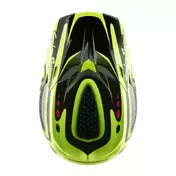 Troy Lee Designs Se Polycarbonate The Line Мотошлем Yellow Желтый