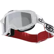 маска Moto Cross Enduro Just1 Iris 2.0 Solid White Clear Lens