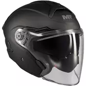 Mt Мотошлемs COSMO SV PURE A1 Matt Black Motorcycle Jet Мотошлем
