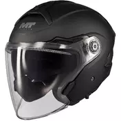 Mt Мотошлемs COSMO SV PURE A1 Matt Black Motorcycle Jet Мотошлем