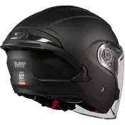 Mt Мотошлемs COSMO SV PURE A1 Matt Black Motorcycle Jet Мотошлем